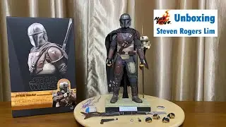 Hot Toys Unboxing The Mandalorian TMS007 Star Wars 1:6 Scale Toy Action Figure Din Djarin