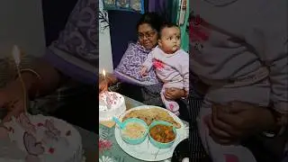 Mother in law's birthday 🎉🎂🎉 #viral #minivlog #cutebaby #shortvideo