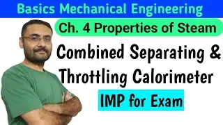 Combined Separating & Throttling Calorimeter Properties of Steam BME IMP
