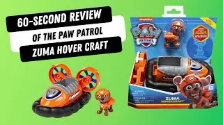 Paw Patrol Zuma's Hovercraft Vehicle And Figure Toy Review