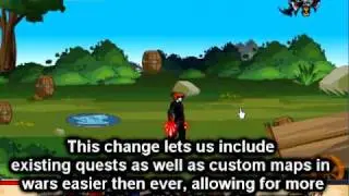 New WAR System for DragonFable