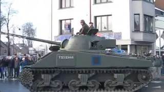 Multibank in action! Sherman Firefly Bastogne 2014