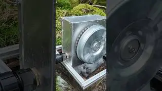 Pelton Hydro Generator Homemade #homemade #offgrid