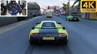 800Hp Lamborghini Murcielago Sv - Goliath Race - Moza Steering Wheel Gameplay