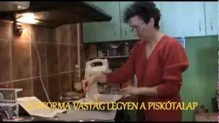 Az  eredeti somlói galuska elkészitése