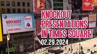 Knockout Presentations in Times Square!