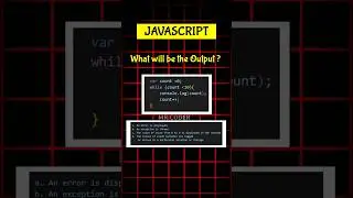 JavaScript Interview questions || Js Quiz #shorts #mrcoder #MRCODER