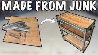 Making a Tool Trolley from Stuff I Had Lying Around