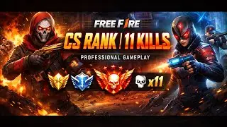 Free Fire Cs Rank 11 Kils Gameplay - 04 @Gamebaazz01 #gamebaaz #gameplay #gaming #freefire #bestgame