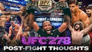 UFC 278 INSTANT ANALYSIS WITH DANIEL CORMIER! - LEON EDWARDS VS KAMARU USMAN