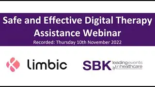 Safe  Effective Digital Therapy Webinar