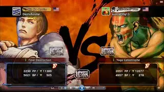 USFIV DashxRendar(Cody) vs kupoM00g13(Dhalsim)