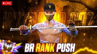 NEW SESION RANK PUSH ON LIVE 😎🔥 || wizardo 007 || Road To  Booyah! ❤  #freefirelive #shortfeed