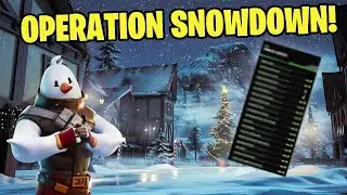 Fortnite Operation Snowdown Event - *ALL* Challenges & REWARDS