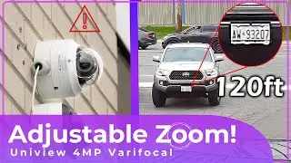 Uniview 4MP Varifocal Dome Review (video quality, features, and smart settings)