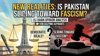 New Realities: Is Pakistan Sliding Toward Fascism? | Dawn Opinion Analysis for CSS/PMS Aspirants