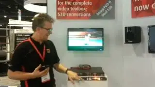 ImagePRO II Stereoscopic conversion Demo at Infocomm 2013