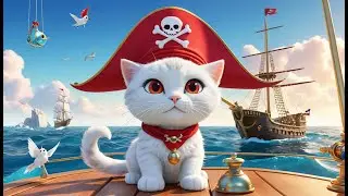 Pirate Paws and the Treasure Hunt | Fun Pirate Song for Kids | Treasure Adventure Rhyme