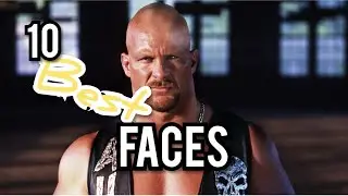 The 10 best faces in WWE history. #top10