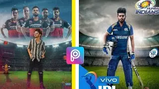 IPL photo editing 2021||MI RCB KKR photoediti in picsart||#IPL EDIT||Sofiq ahmed.
