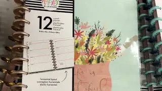 Happy Planner |  2020 Beautiful Day Flip Through | Big 12-Month