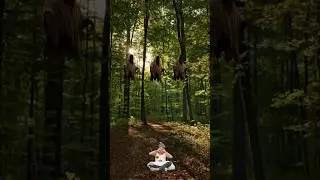 Ghost attack on crying baby & save - funny vfx video #shorts #youtubeshorts #vfx