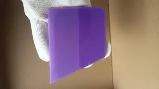 ppf squeegee customize purple color, Angled shape