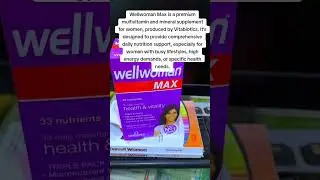 wellwoman max #pharmcist #shorts #viral