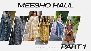Huge meesho haul &hearts;️ under 500 cotton three pc set | meesho mega sale #meesho #wholesale #fashion