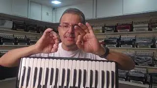 (36.000,00) Acordeon 120 Baixos Excelsior Mod. 940 Dupla Res.