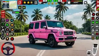 🥰AAJ APNE G WAGON CAR KO KIYA MODIFIED PINK COLOUR ME 🩷 | Indian Car Bike Drive Sim gameplay 