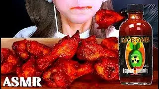 SUB) острые крылья вызов🔥 асмр мукбанг