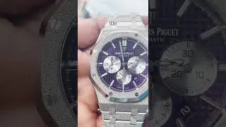 Audemars Piguet Royal Oak Frosted Purple Dial #luxury #shorts