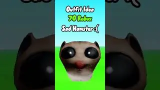 Making ROBLOX Sad Hamster Outfit Idea FOR CHEAP🐹