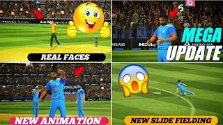 Epic Cricket Mega Update Launched Full Review - New Animation, New Slide & Dive Fielding, Real Faces