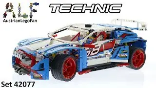 Lego Technic 42077 Rally Car - Lego Speed Build Review