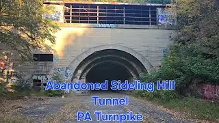 Abandoned Sideling Hill Tunnel on the Abandoned PA Turnpike - East of Breezewood