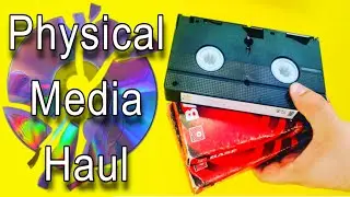 Physical Media Haul (DVD, VHS, Laserdisc)- &ldquo;Physical Media Forever&rdquo;