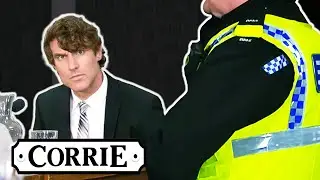 Theo Gets A Life Sentence After Assaulting Todd | Coronation Street