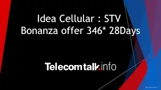 Idea Cellular STV Bonanza offer 346 28 Days Plan Details : May 2017