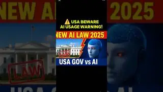 &ldquo;USA New AI Law 2025 Explained! 🇺🇸 |#usa #usashorts #trump #ai #tech #aiart #aivideo #aishorts