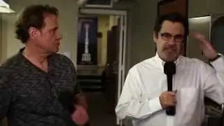 Backstage With Rich and Dennis Miller at the Moontower Comedy Festival in Austin TX