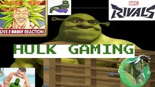 [MODDED MARVEL RIVALS] HULK/BROLY/SHREK GET THE DOOR + CRIPPLE-WARLOCK GAMEPLAY