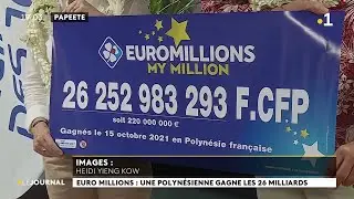 Une polynésienne gagne 26 milliards à l’Euro millions