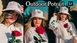 Outdoor Potrait Premium Lightroom Mobile Presets XMP Free Download | Outdoor Portrait Photography