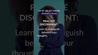 Prophetic Tip of The Day (4)  #propheticmentor #prophetictraining #propheticteaching