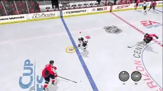 NHL 11 - Splitting The D Like A Champ (Be A Pro)