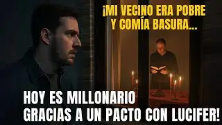 MI VECINO ERA POBRE Y COMÍA BASURA… HOY ES MILLONARIO GRACIAS A UN PACTO CON LUCIFER