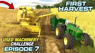 ПЕРВЫЙ УРОЖАЙ, НО ВСЁ ИДЁТ ПО ПЛАНУ? - Farming Simulator 25 | Survival X4 - Эпизод 7