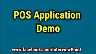 Демонстрация POS-приложения || Программное обеспечение для выставления счетов в розничном магазине
